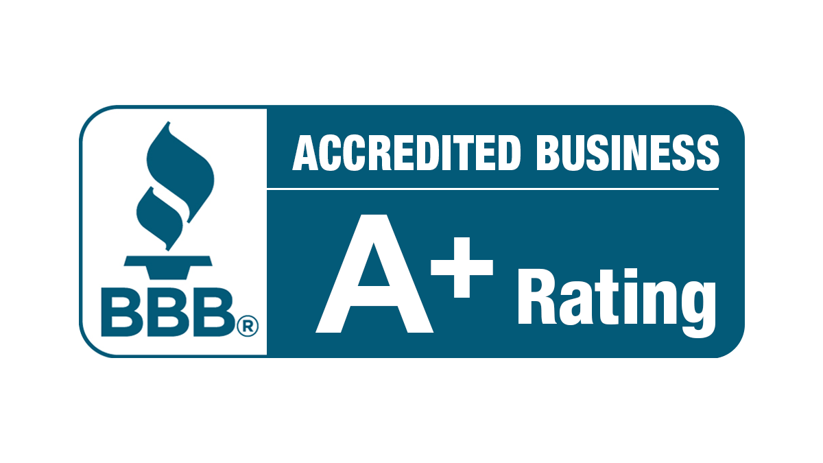 Better Business Bureau A+ Rating